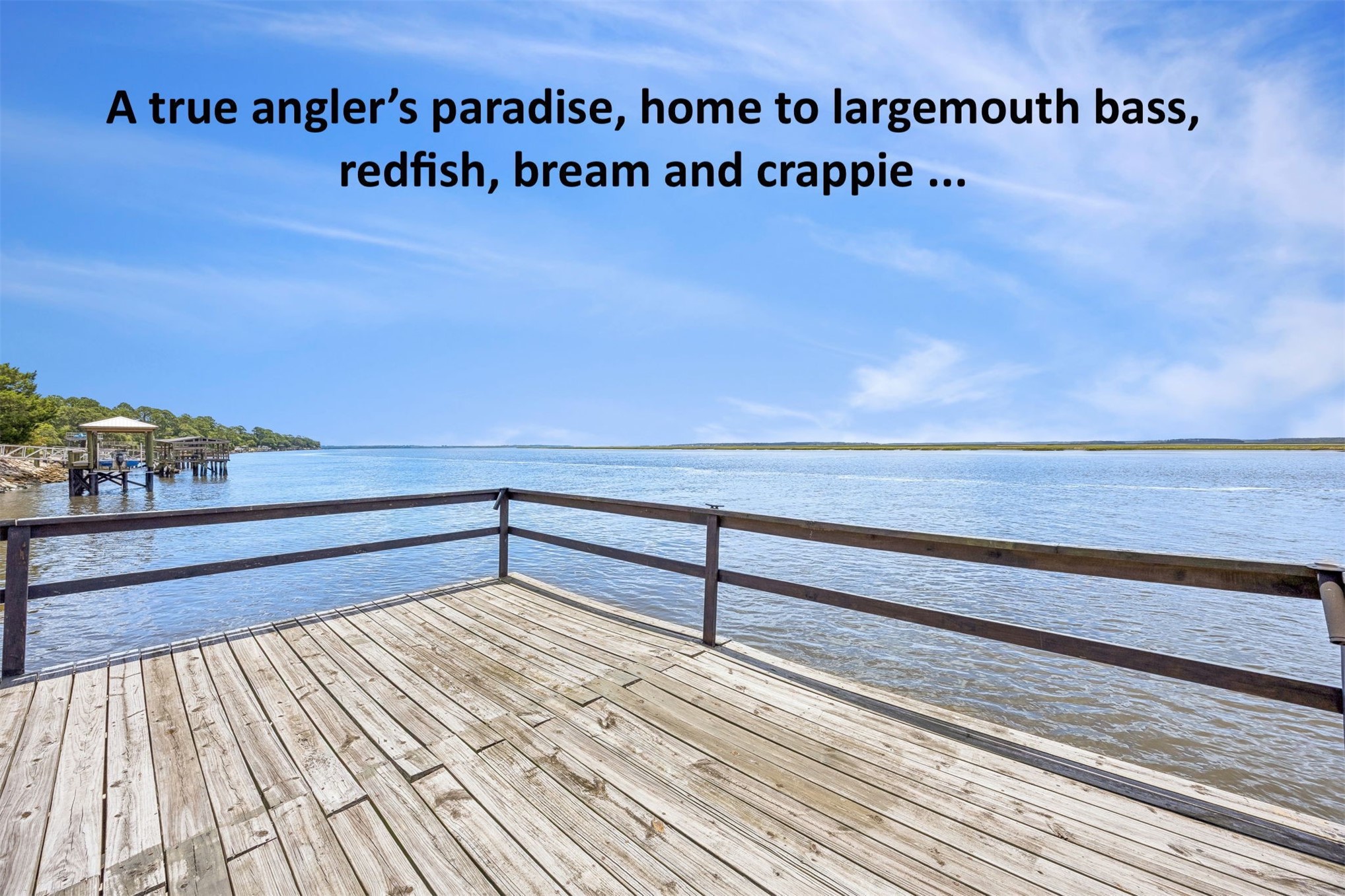 Lot 1 Russell Road Fernandina Beach, FL 32034 - Photo 11 of 43 Step out to the dock and cast a line for largemouth bass, redfish, bream and crappie...