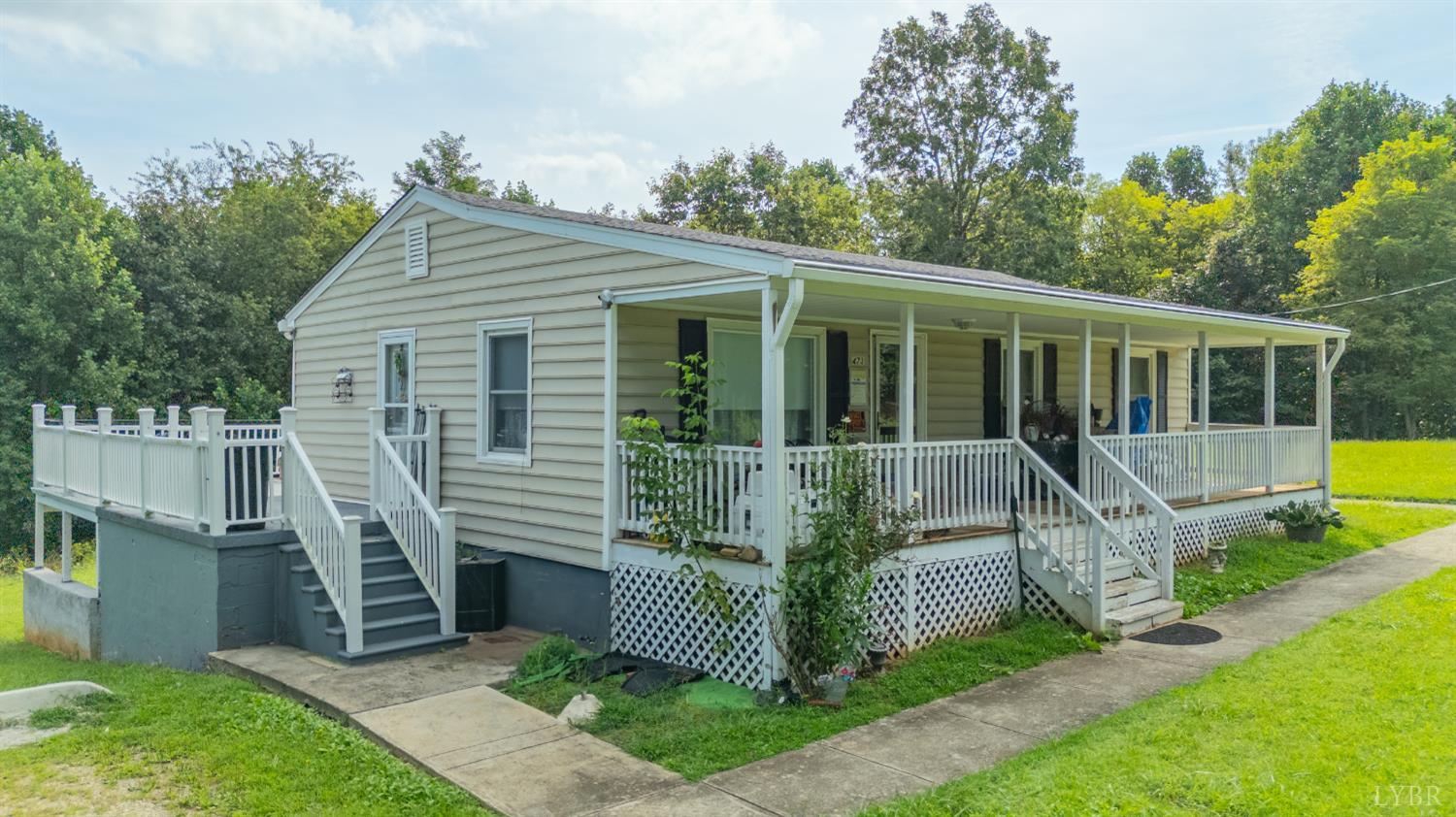 473 Forest Sale Road Amherst, VA 24521 - Photo 23 of 39 a view of a house with a yard balcony and furniture