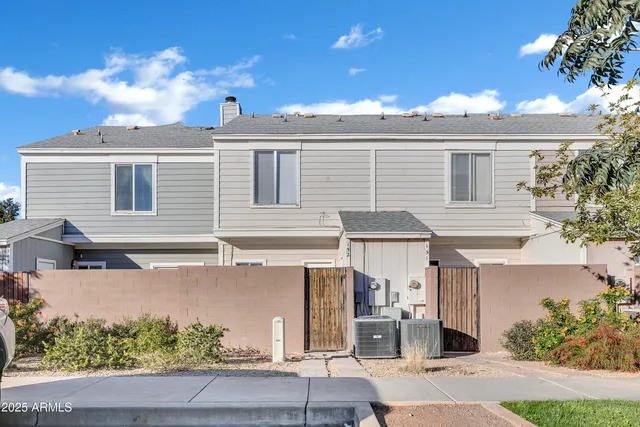 a car parked in front of a house