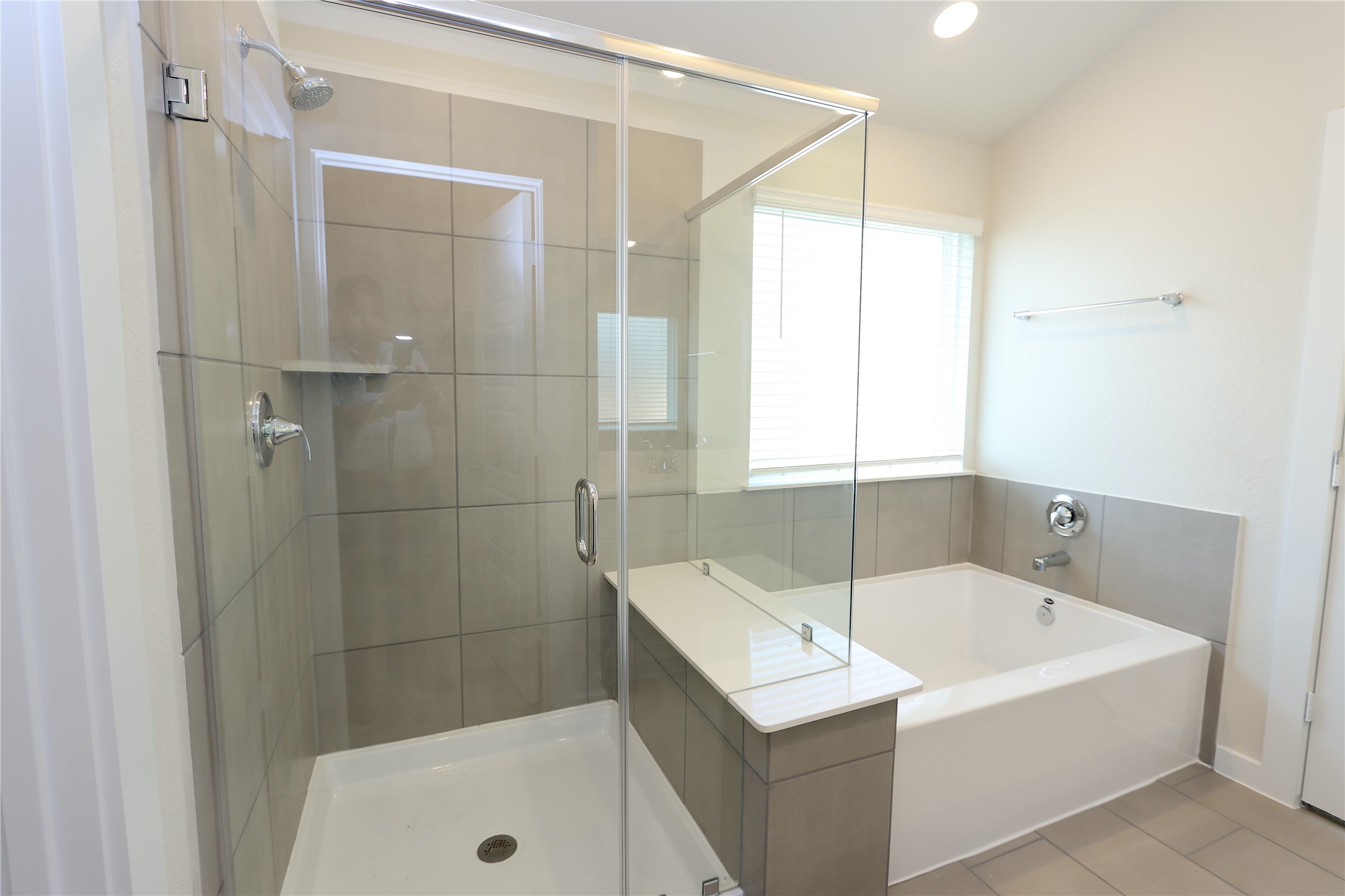 1435 Waggoner Rnch Trail Conroe, TX 77301 - Photo 15 of 17 a bathroom with a tub a sink and a shower