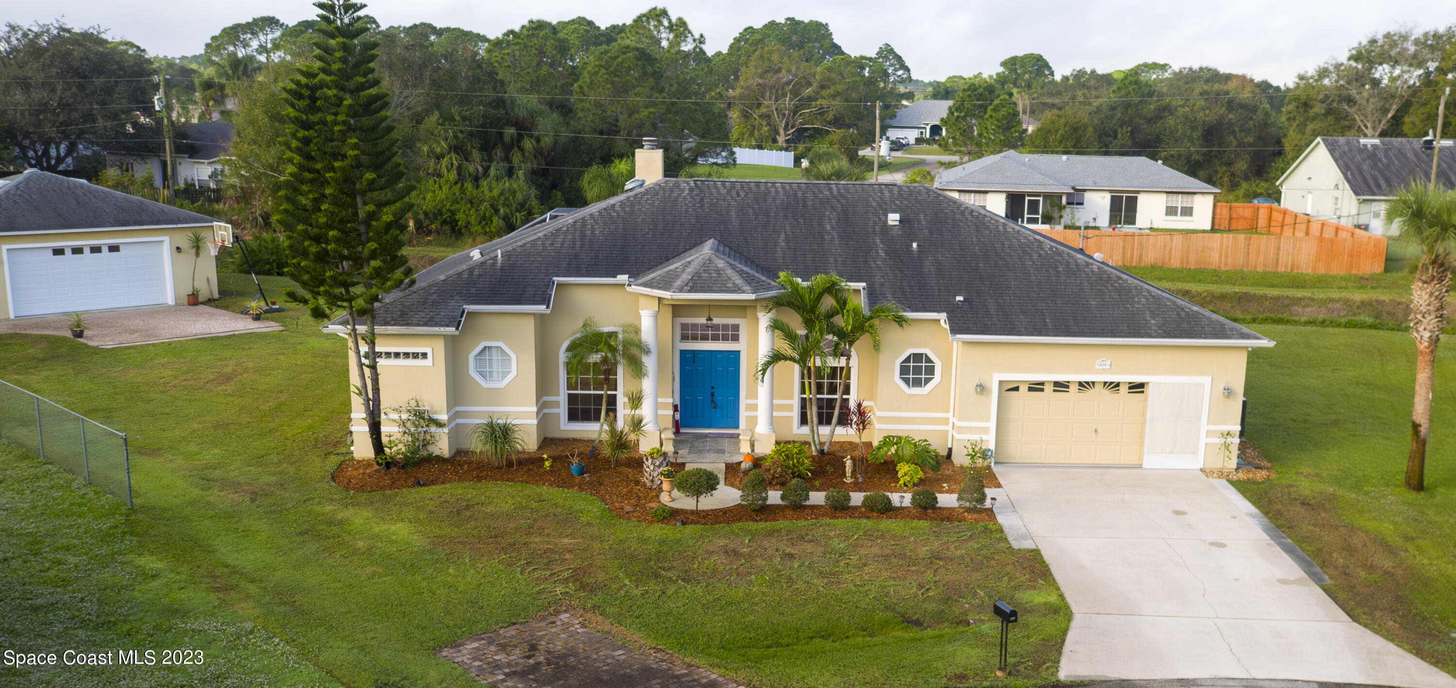 600 Roth Court Southeast Palm Bay, FL 32909 - Photo 1 of 53 Closer View from NE
