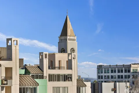 a view of buildings