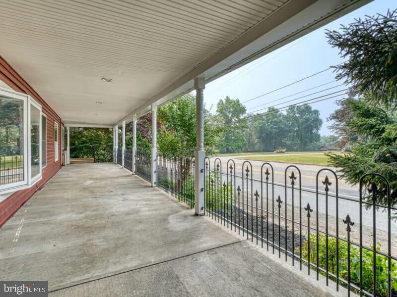 19701 Old York Road White Hall, MD 21161 - Photo 3 of 17 a view of porch with a garden