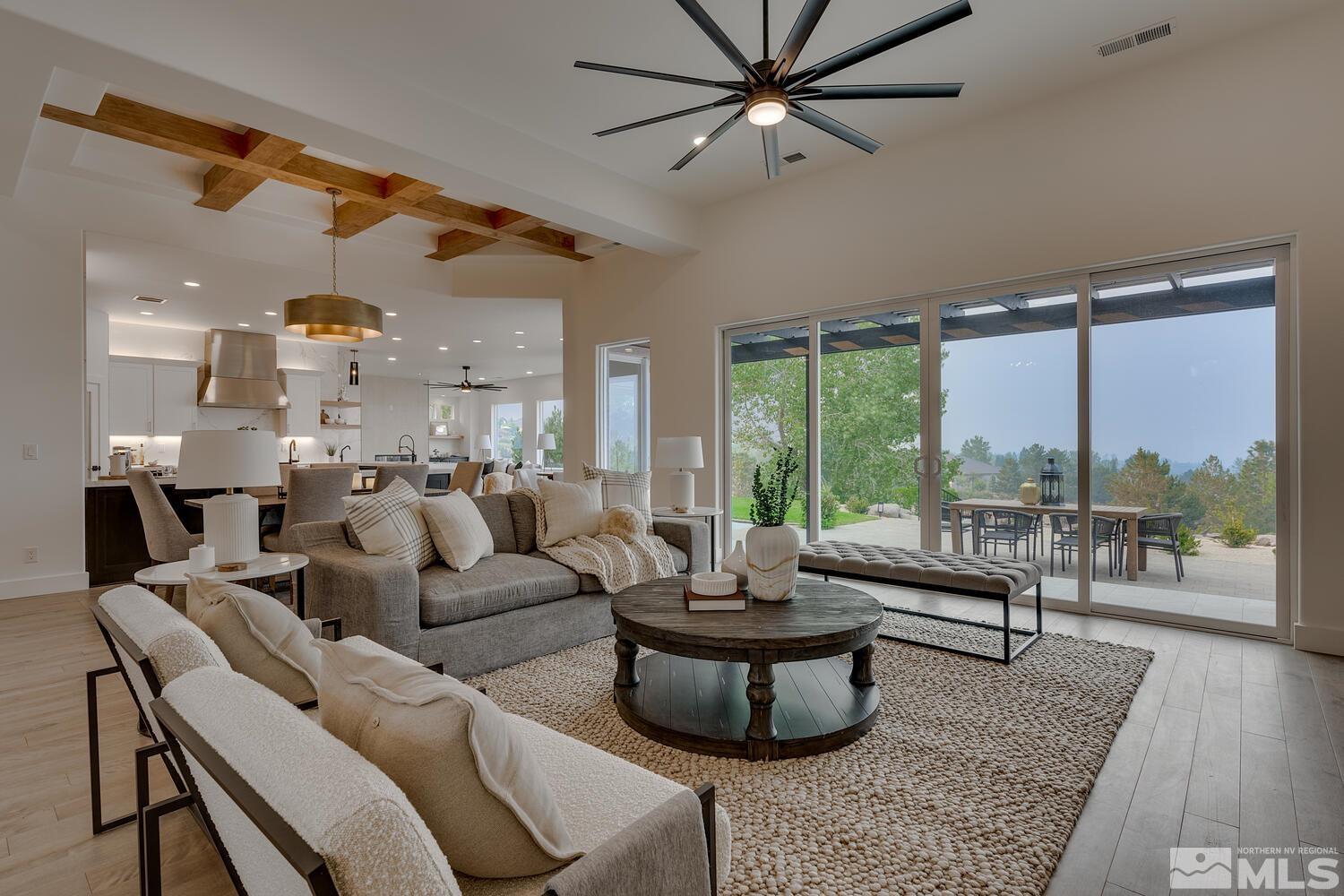 6109 Mesa Road Reno, NV 89511 - Photo 4 of 40 a living room with furniture and a large window