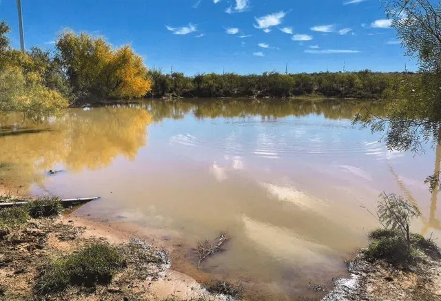 a view of a lake with a lake