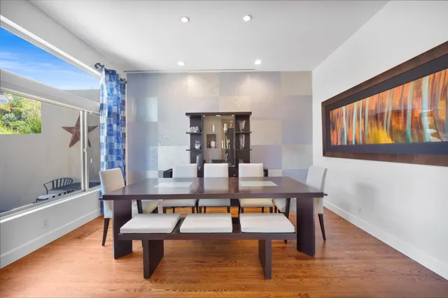 a view of a workspace with furniture