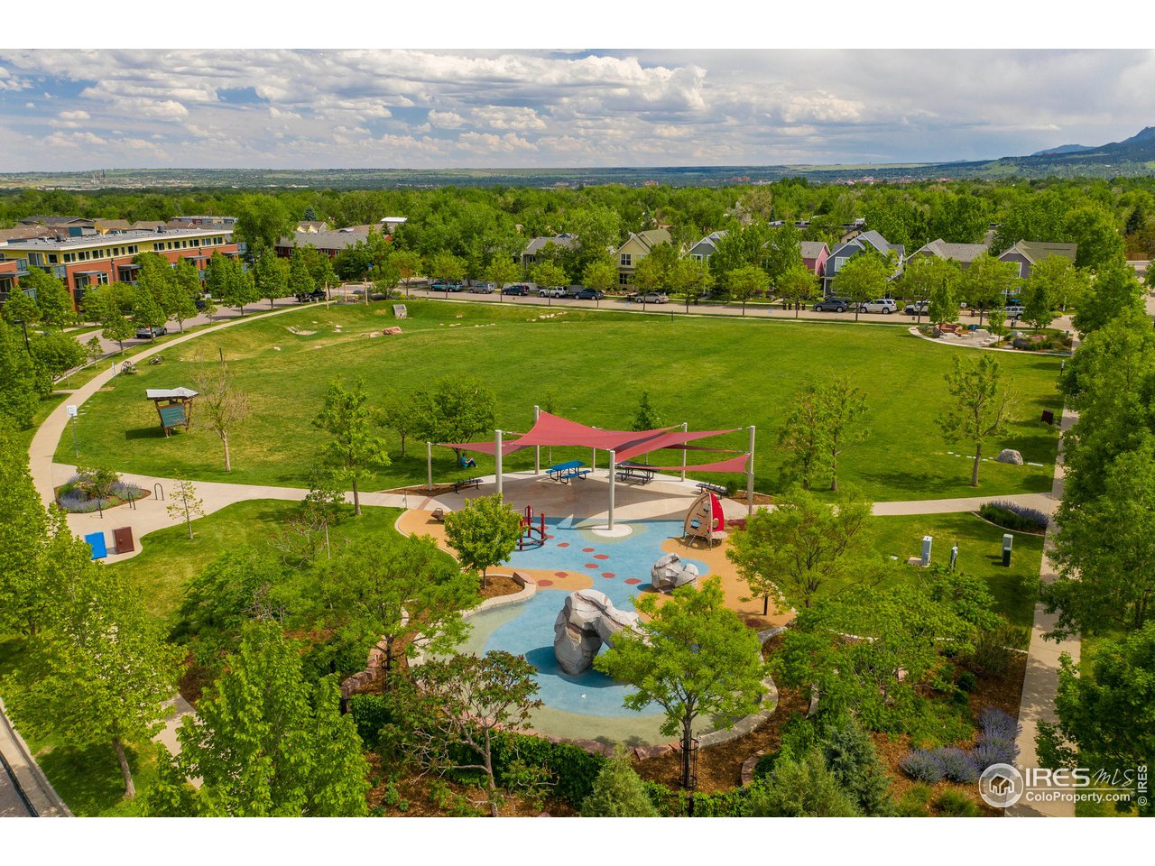 4742 16th Street Boulder, CO 80304 - Photo 28 of 38 a view of a big yard with table and chairs