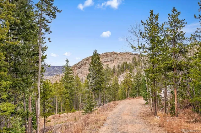 a view of city and mountain