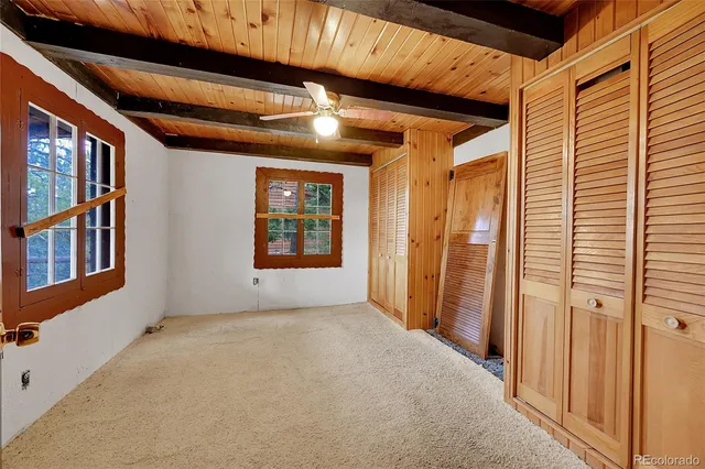 a view of a backyard of the house