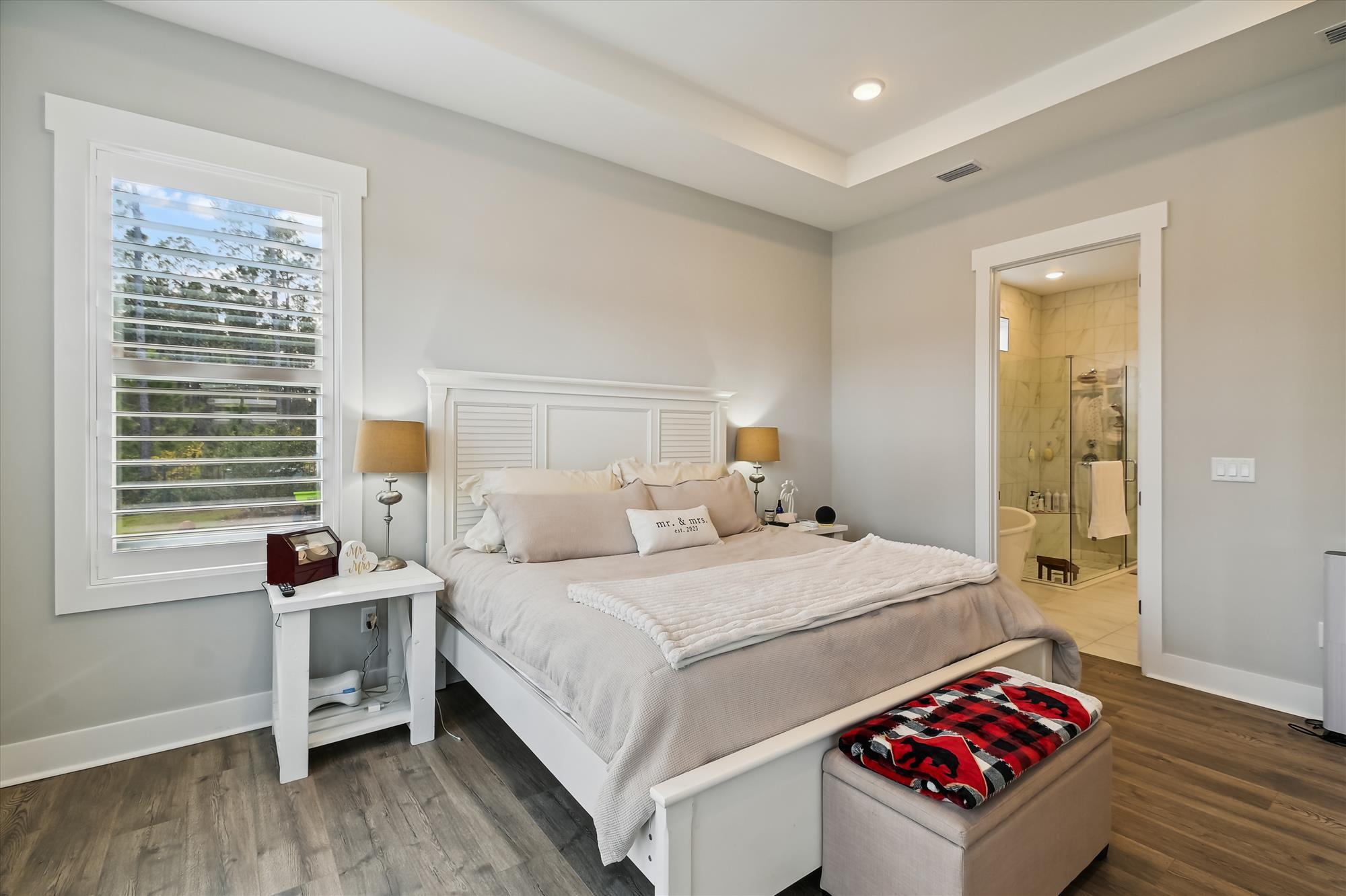 236 Naturewalk Blvd Inlet Beach Inlet Beach, FL 32461 - Photo 25 of 38 a bedroom with a bed and a window