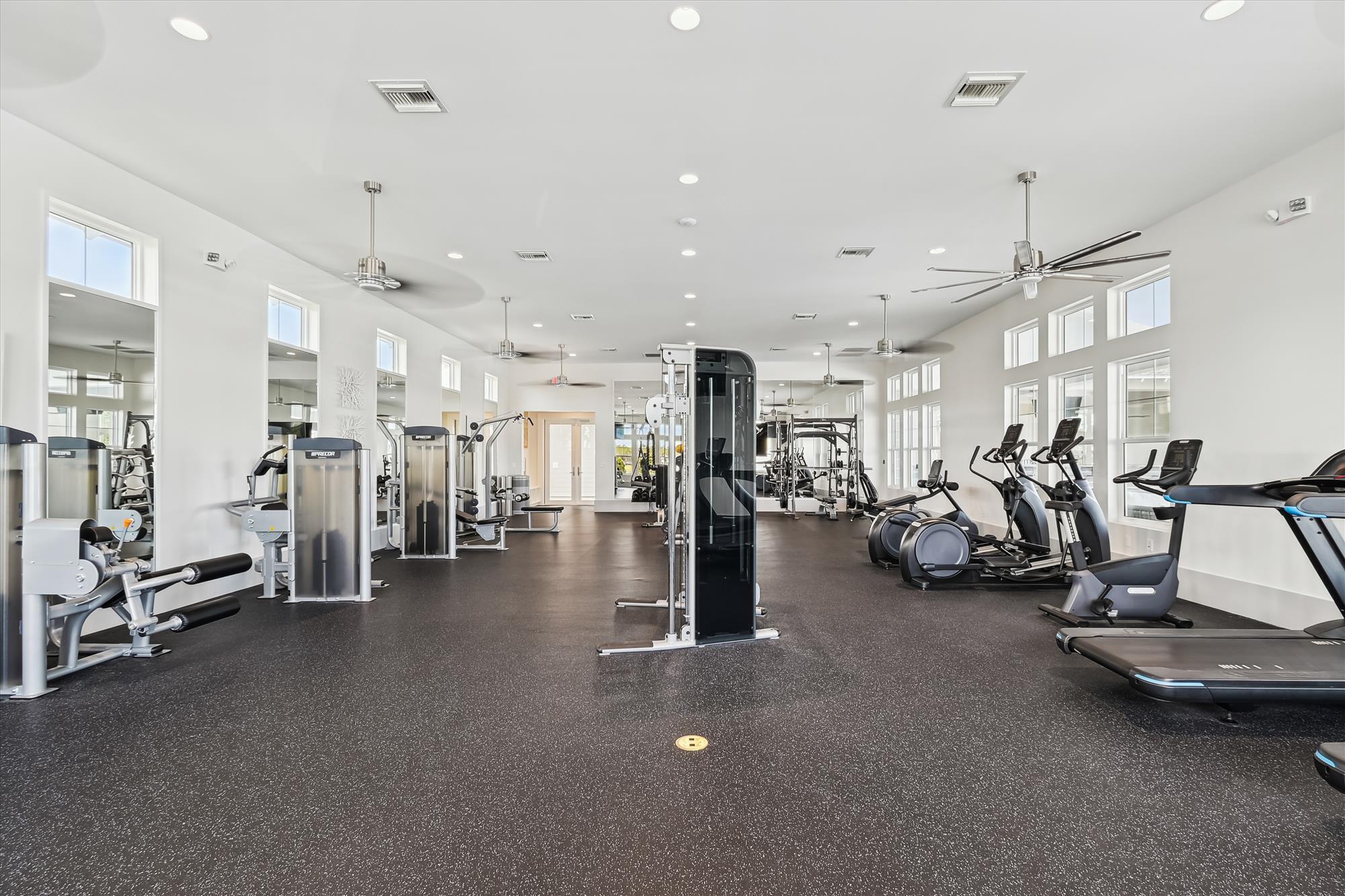 236 Naturewalk Blvd Inlet Beach Inlet Beach, FL 32461 - Photo 35 of 38 a view of a room with gym equipment