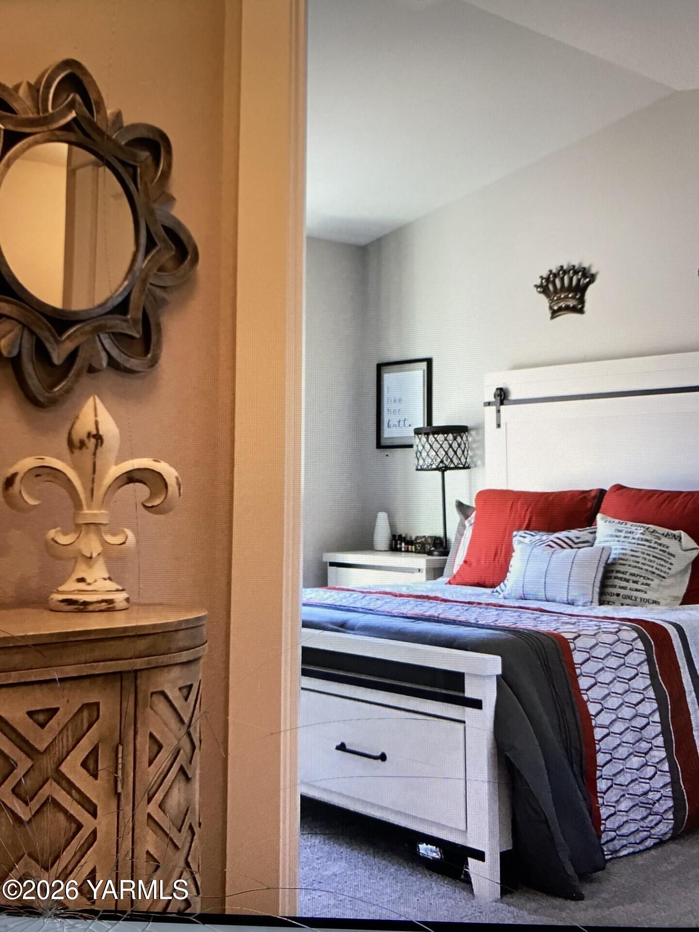 2600 Racquet Lane, Unit 36 Yakima, WA 98902 - Photo 5 of 5 a bedroom with a bed and cabinets