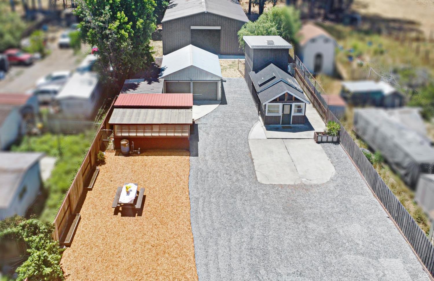 866 Yuba Drive Santa Rosa, CA 95407 - Photo 31 of 73 SOUTHERLY AERIAL VIEW OF 866 YUBA DRIVE