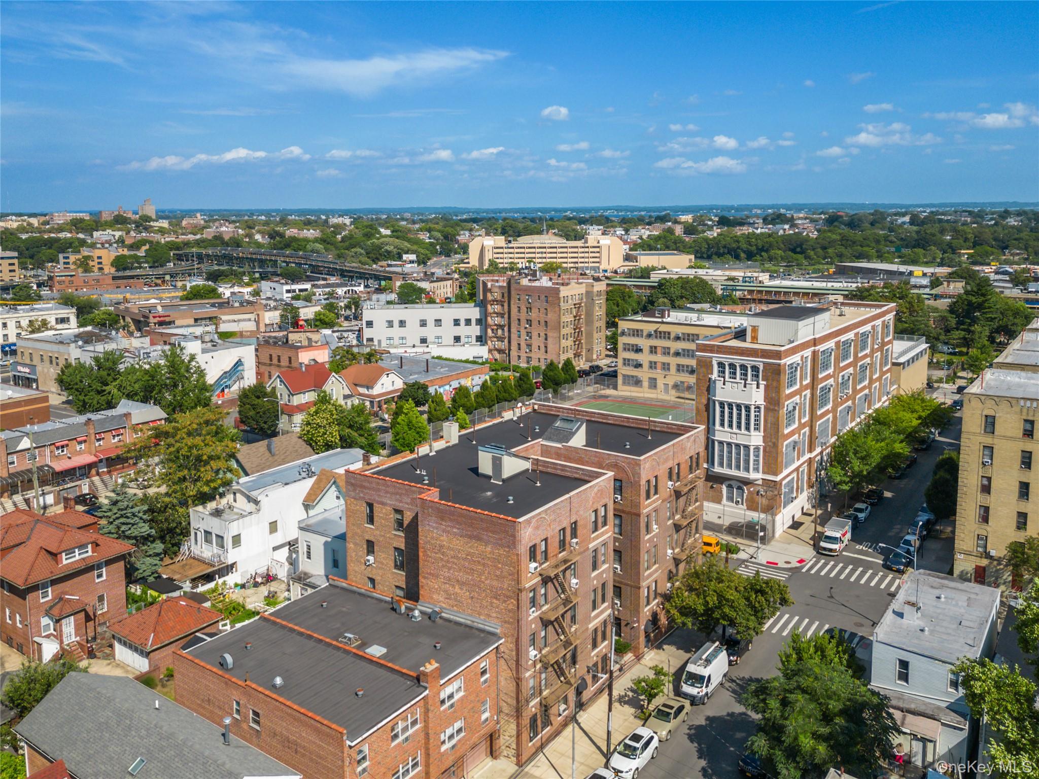 1506 Overing Street, Unit 6C Bronx, NY 10461 - Photo 14 of 16 an aerial view of a city