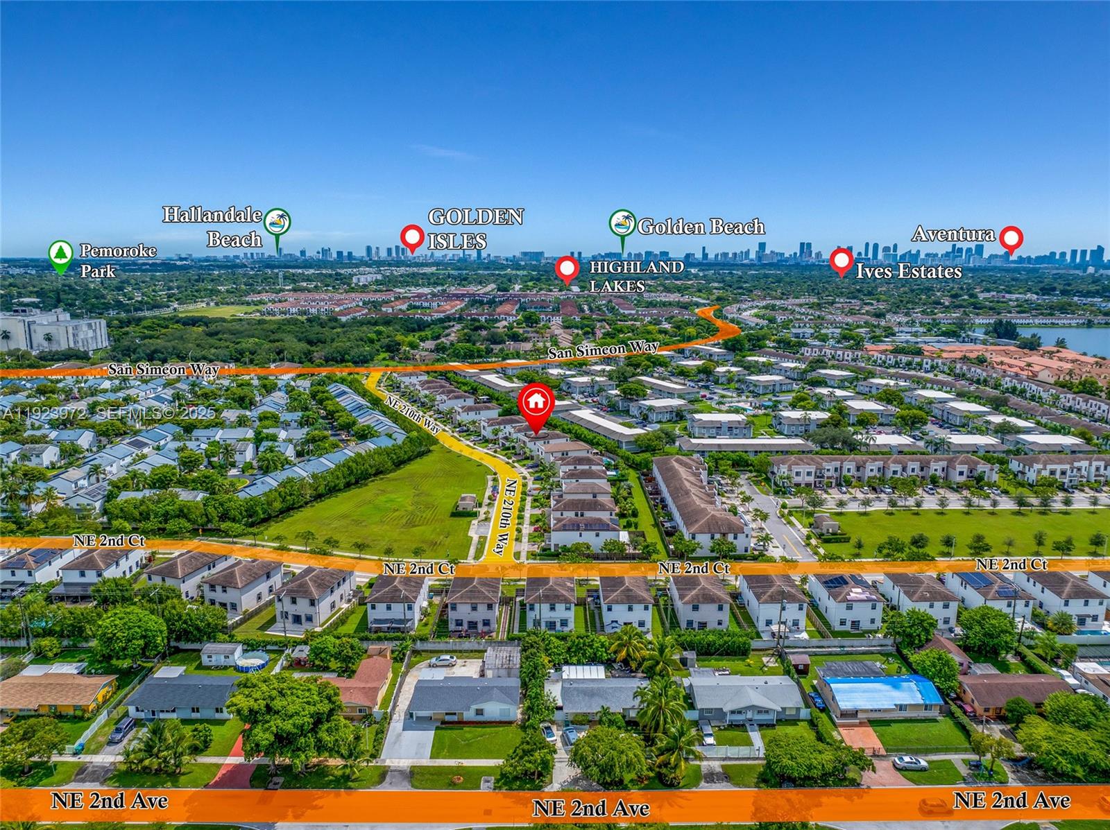 268 Northeast 210th Way Miami, FL 33179 - Photo 98 of 99