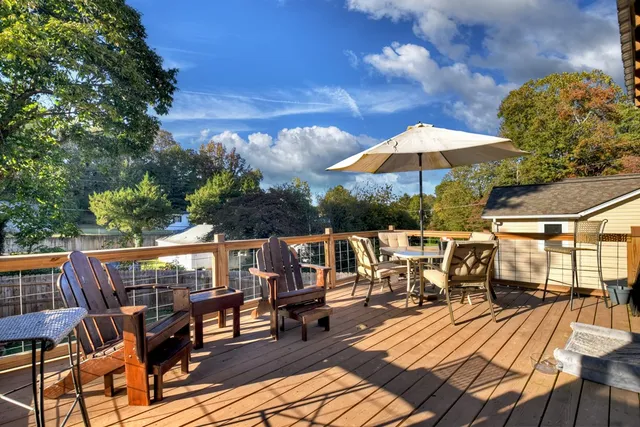 a view of deck with patio
