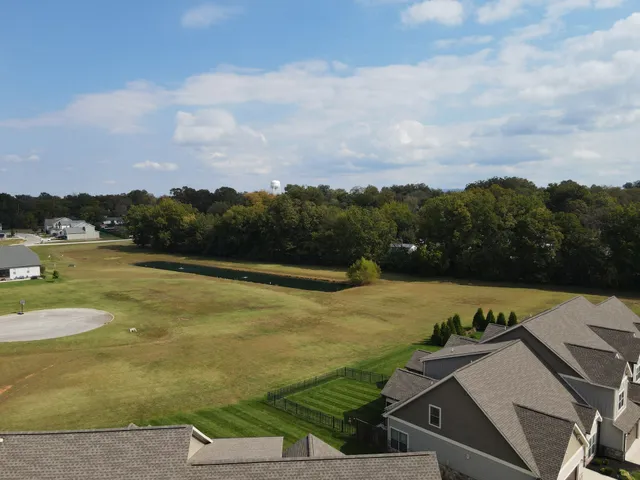 a view of a lake with a mountain