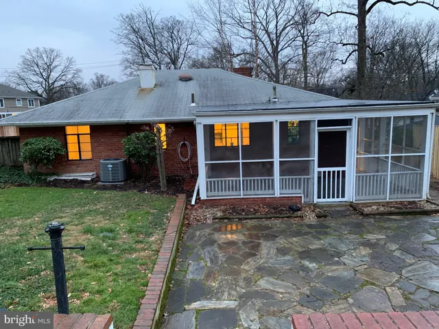a view of a house with a garden