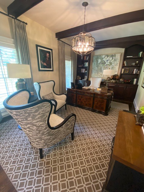 7233 Standing Boy Road Columbus, GA 31904 - Photo 11 of 67 a living room with furniture two window and a chandelier