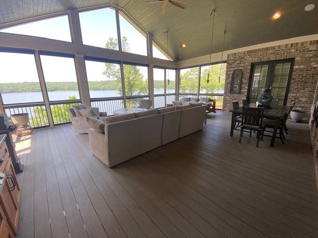 7233 Standing Boy Road Columbus, GA 31904 - Photo 6 of 67 a living room with furniture and a large window with wooden floor