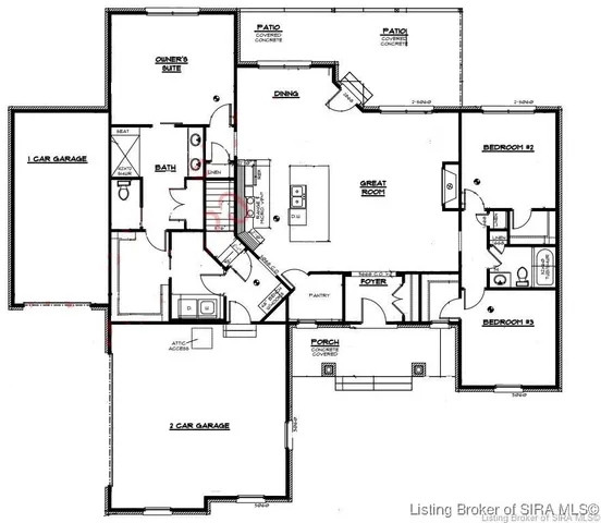 $615,000 | 8035 Legacy Springs Boulevard, Lanesville, IN 47136