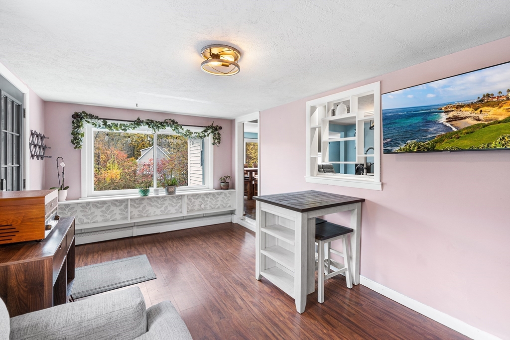 73 North Common Road Westminster, MA 01473 - Photo 17 of 41 a living room with a table and a potted plant