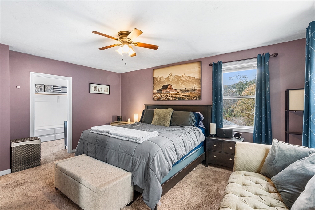 73 North Common Road Westminster, MA 01473 - Photo 22 of 41 a bedroom with a bed couches and window