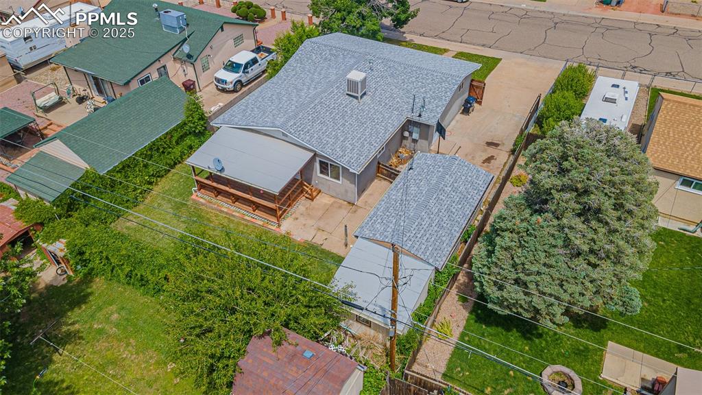 1732 Comanche Road Pueblo, CO 81001 - Photo 21 of 24 an aerial view of a house