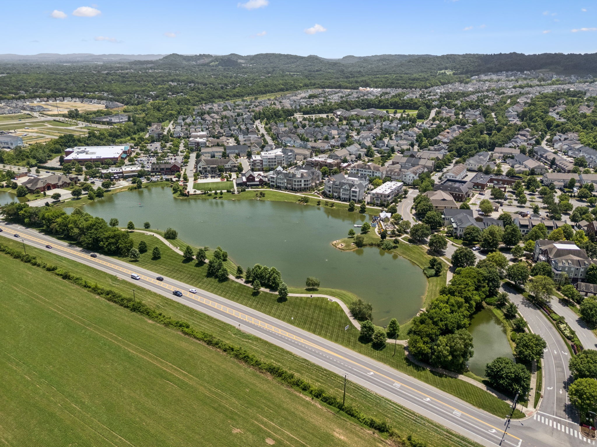 6000 Keats Street, Unit 202 Franklin, TN 37064 - Photo 47 of 47 an aerial view of a city