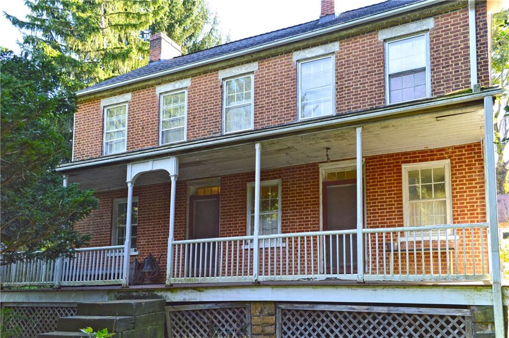 196 Buckingham Road Scenery Hill, PA 15360 - Photo 1 of 25 All Brick Colonial Built in 1835 Situated on 75 Beautifully Laid Acres!