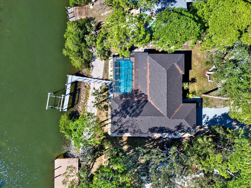 4346 Marine Parkway New Port Richey, FL 34652 - Photo 2 of 61 an aerial view of a house with a yard