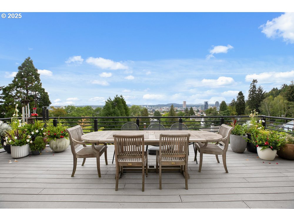 2677 Northwest Westover Road Portland, OR 97210 - Photo 11 of 48 a view of a terrace with furniture