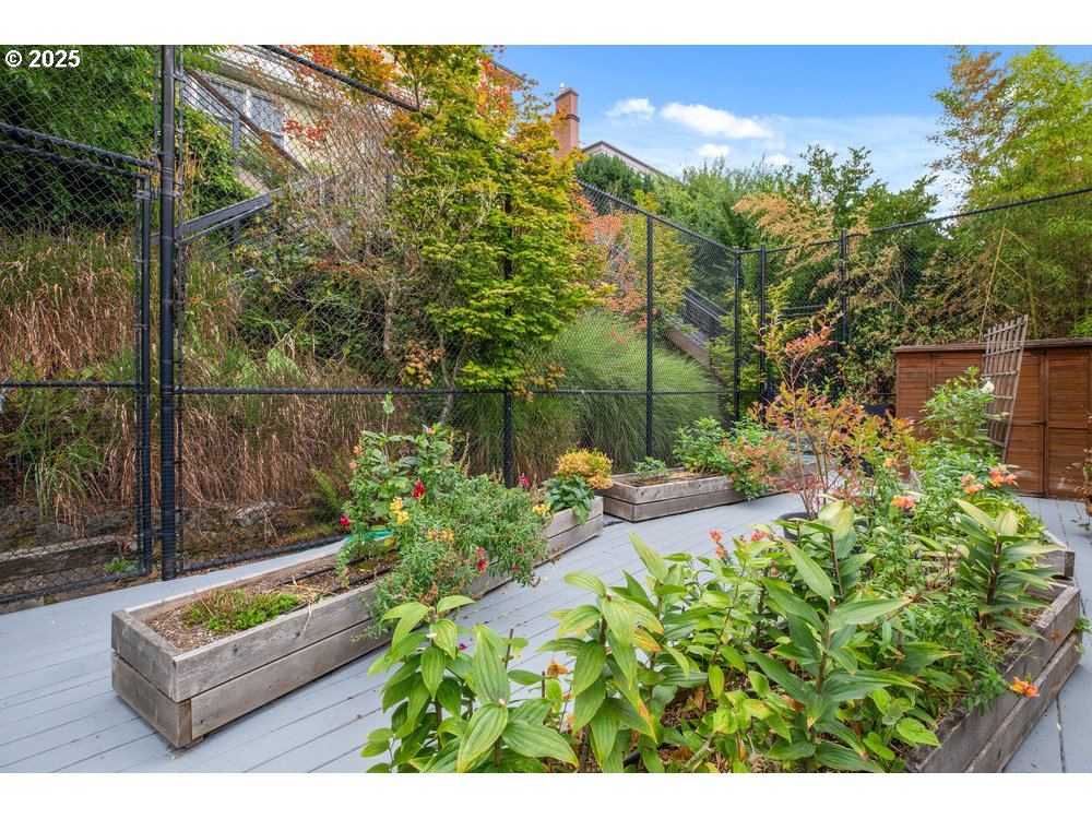 2677 Northwest Westover Road Portland, OR 97210 - Photo 15 of 48 a view of a bench in the garden