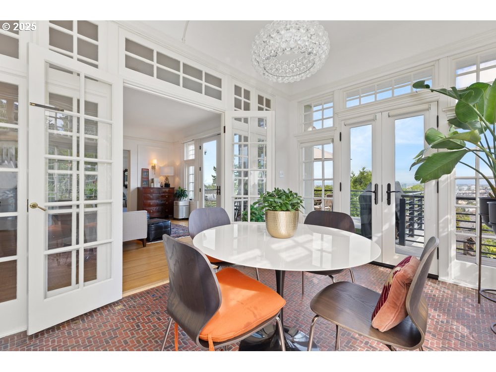 2677 Northwest Westover Road Portland, OR 97210 - Photo 18 of 48 a dining room with furniture and wooden floor