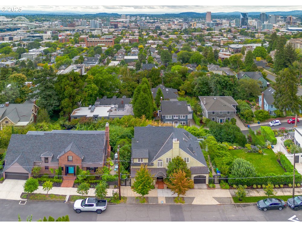 2677 Northwest Westover Road Portland, OR 97210 - Photo 2 of 48 an aerial view of residential houses with outdoor space