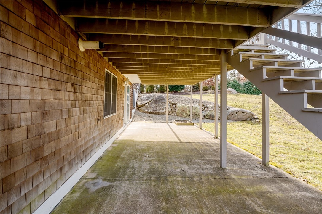 29 Wicklow Road Westerly, RI 02891 - Photo 42 of 48 Below Deck from Walkout