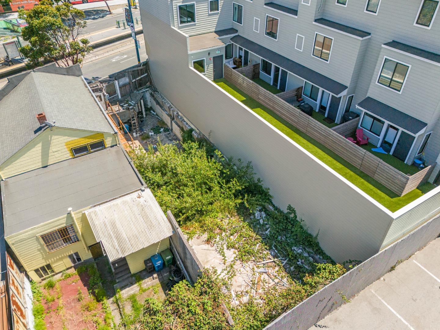 4128 3rd Street San Francisco, CA 94124 - Photo 13 of 21 a aerial view of a house with balcony