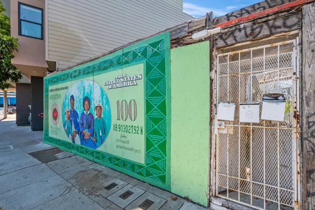 a view of houses with outdoor space
