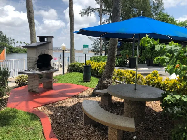 a view of sitting area with lake view