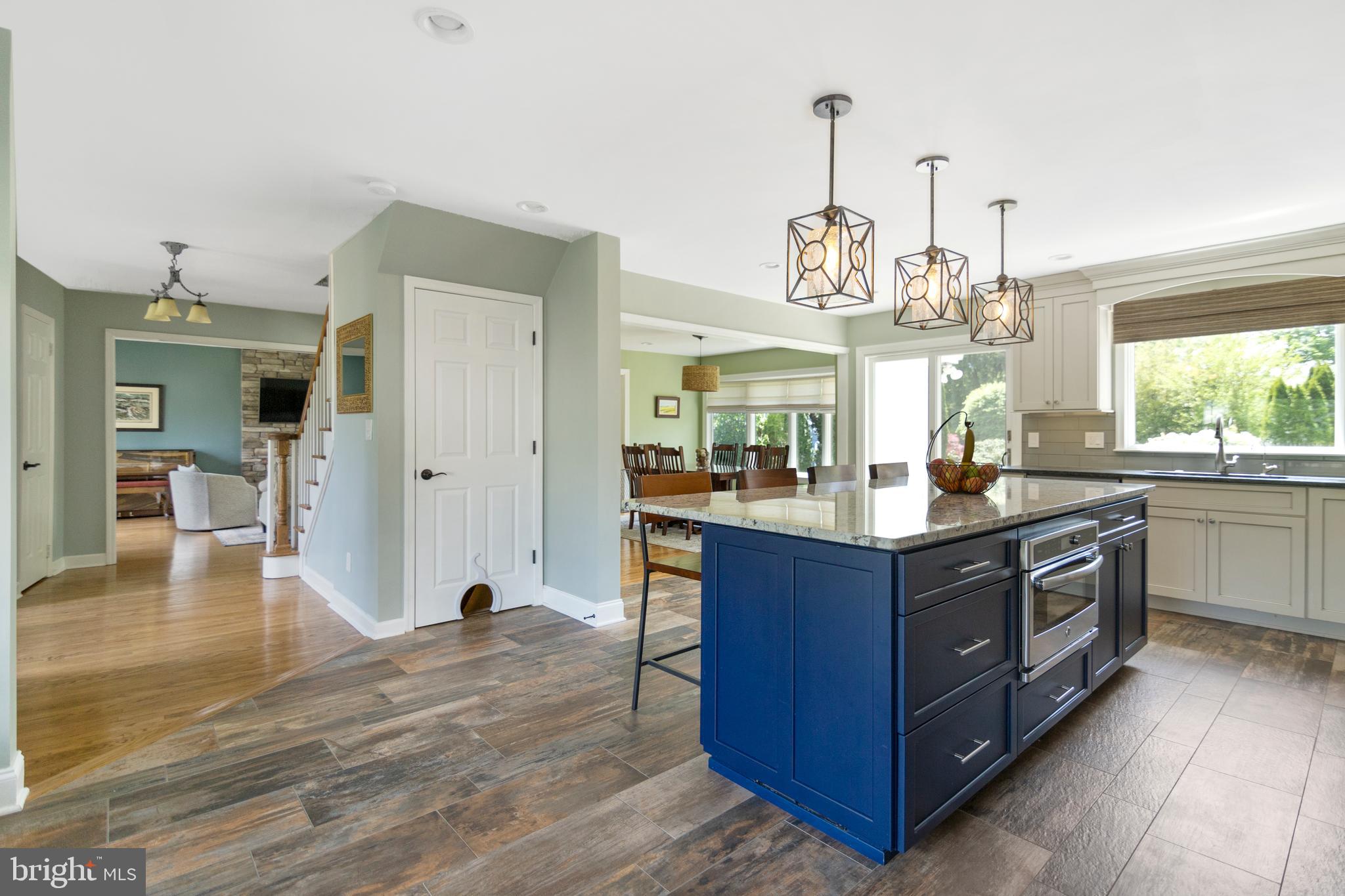 557 Kings Road Yardley, PA 19067 - Photo 6 of 25 Kitchen and open floor plan