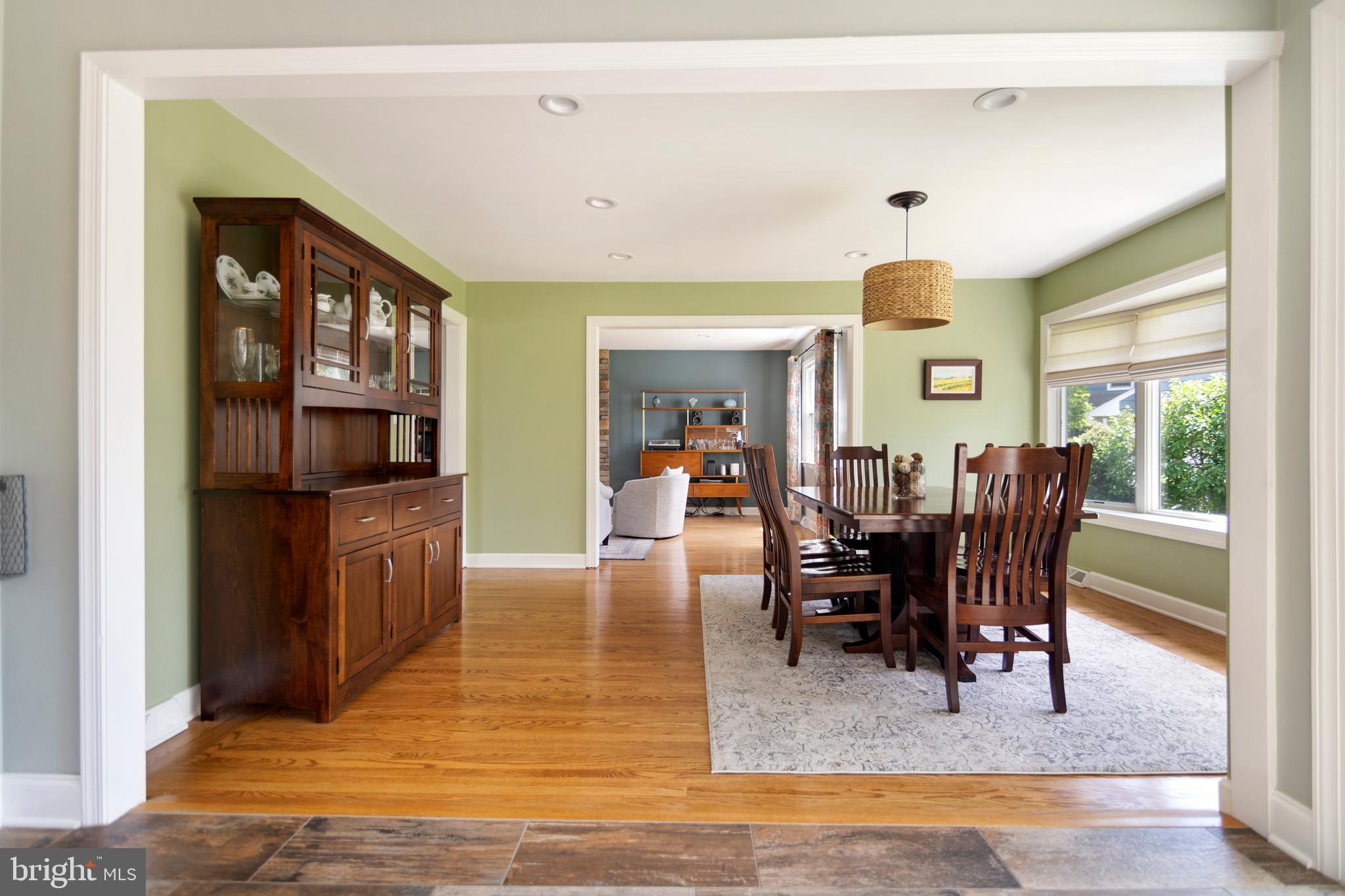 557 Kings Road Yardley, PA 19067 - Photo 7 of 25 View from kitchen - open floor plan
