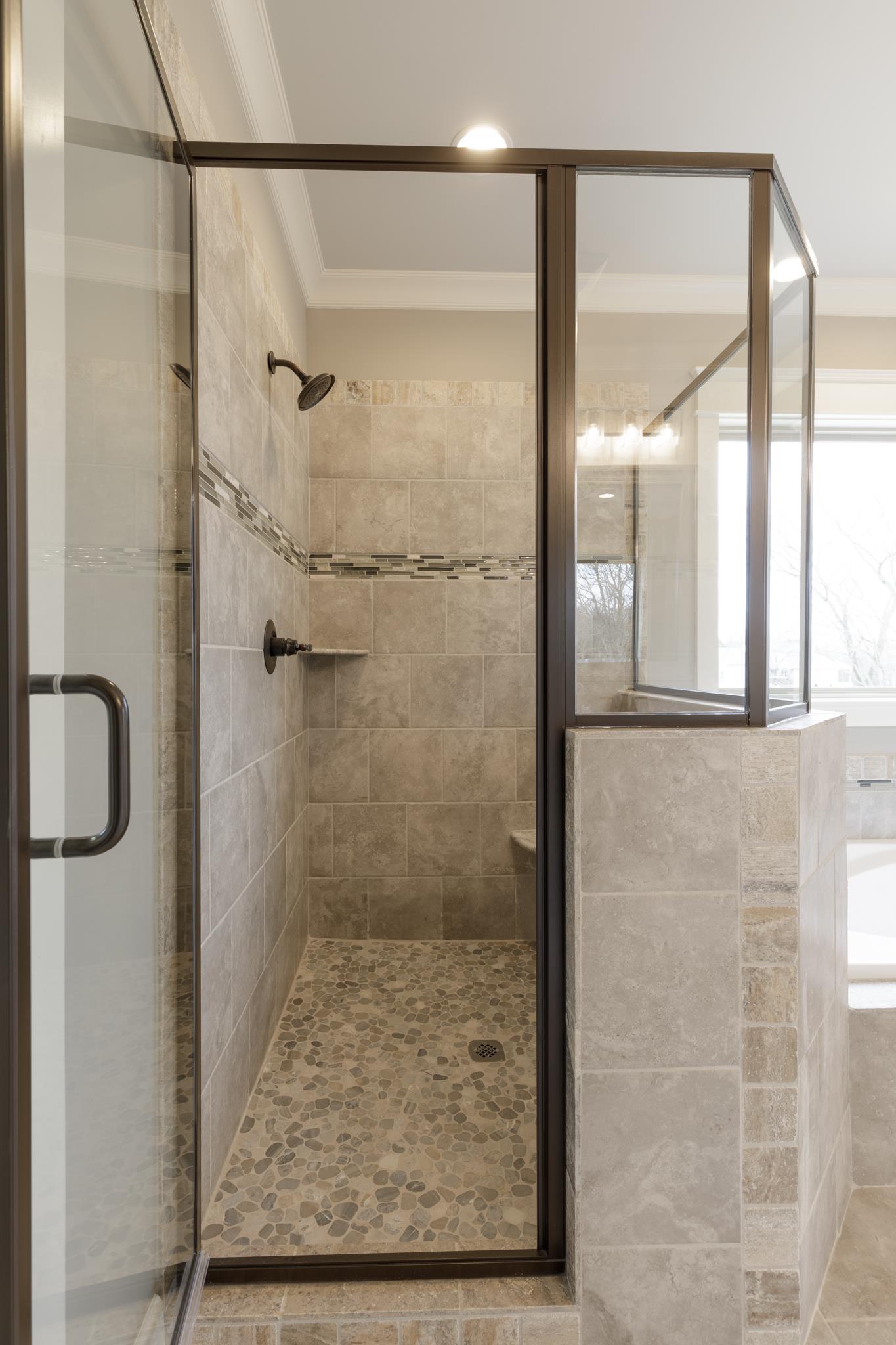 1720 Dillon Road Milton, TN 37118 - Photo 20 of 30 a bathroom with a glass shower door