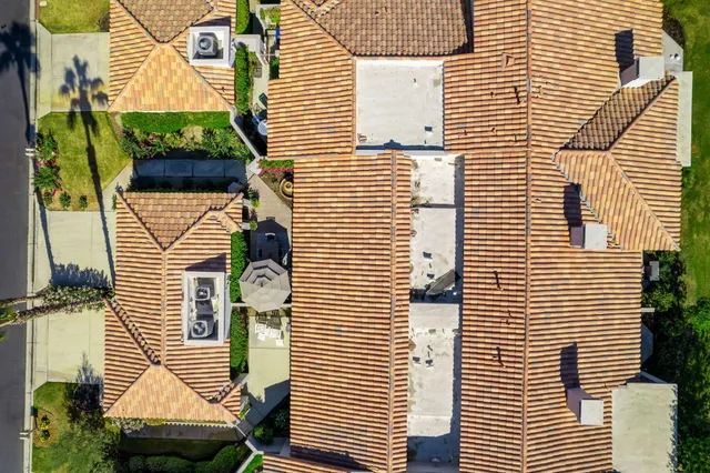 a view of a brick house with a door