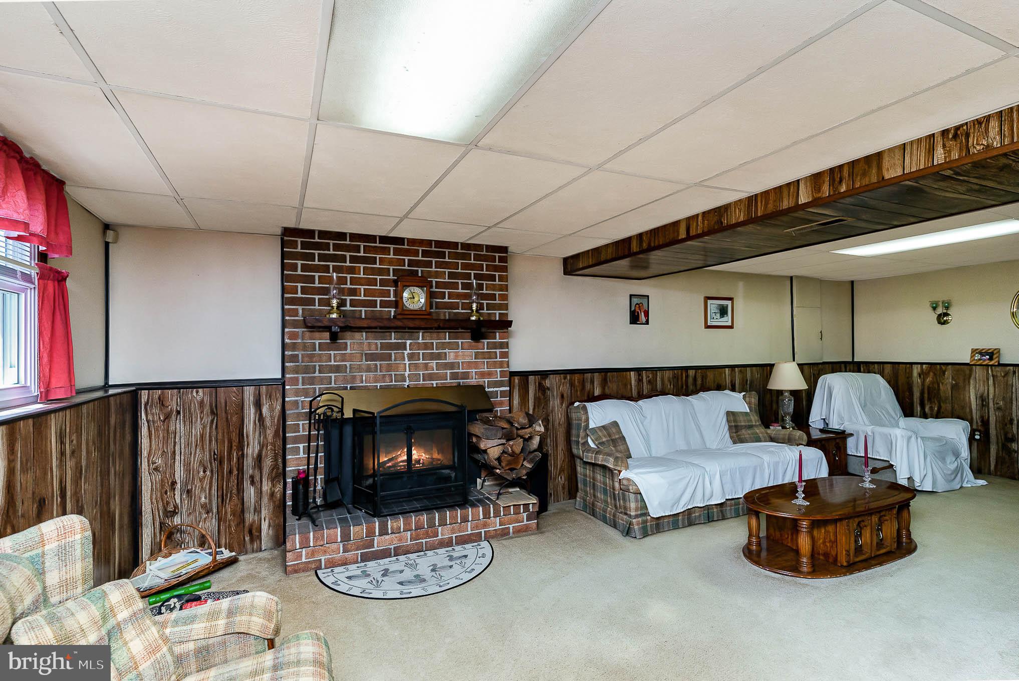 4 Tulip Tree Court Baltimore, MD 21221 - Photo 21 of 24 wood burning fireplace!