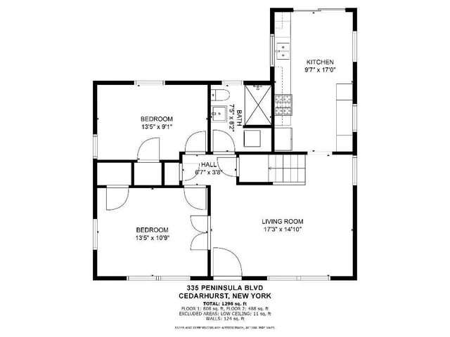 $949,000 | 335 Peninsula Boulevard, Cedarhurst, NY 11516