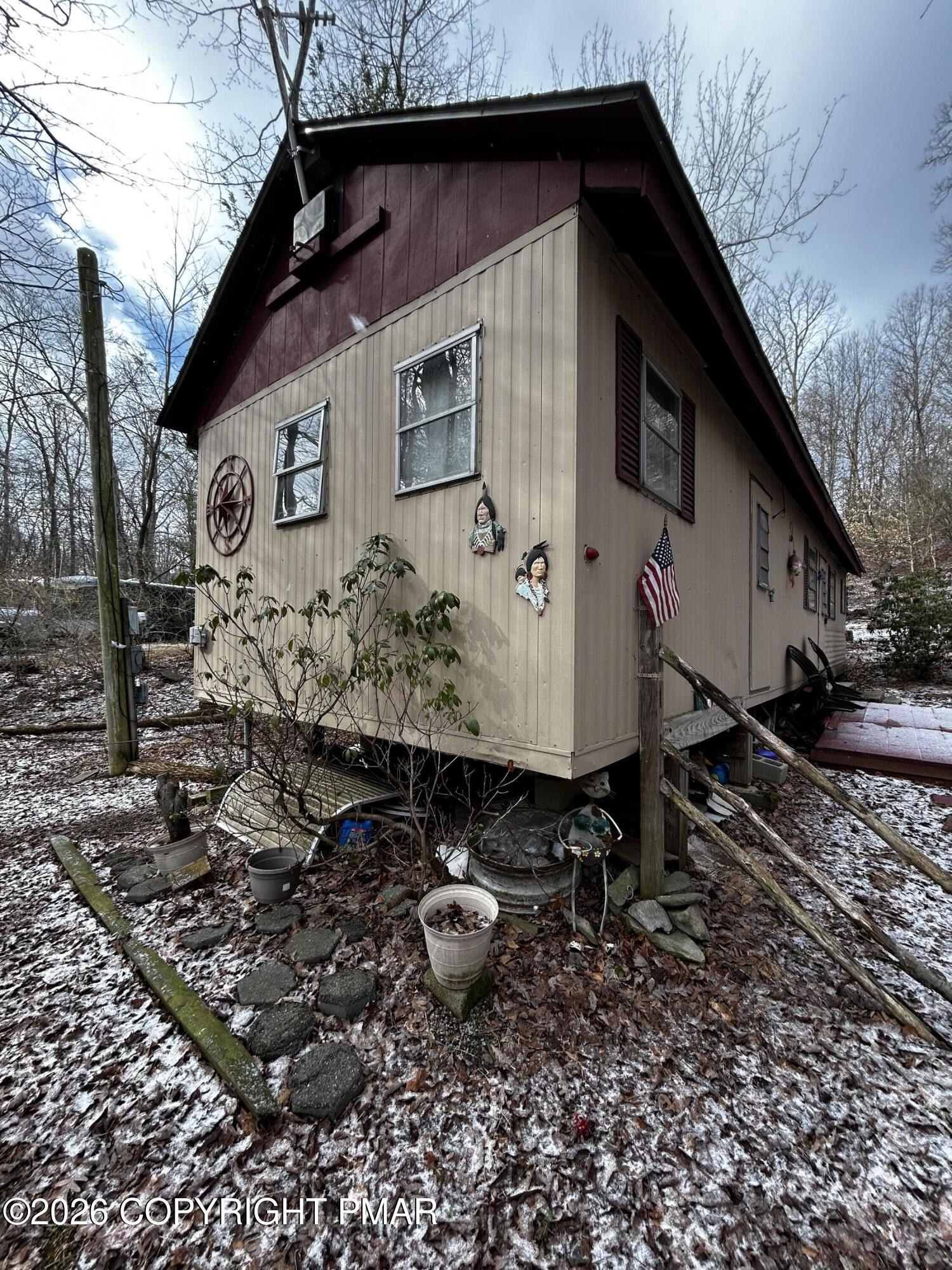 255 Buck Fever Trail Scotrun, PA 18355 - Photo 23 of 27 a view of a backyard of the house