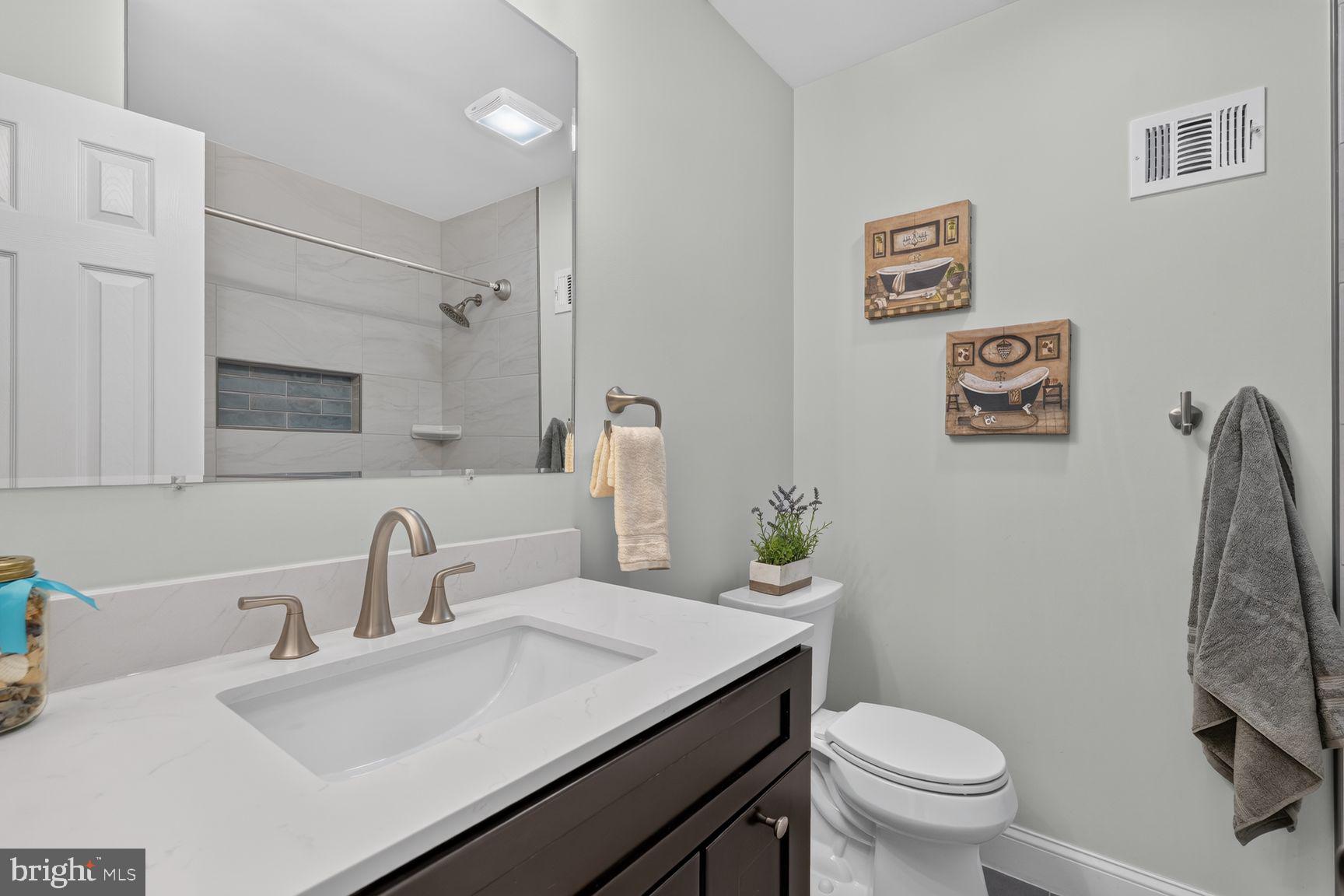 8312 Wickham Road Springfield, VA 22152 - Photo 36 of 49 Updated upper hall bath