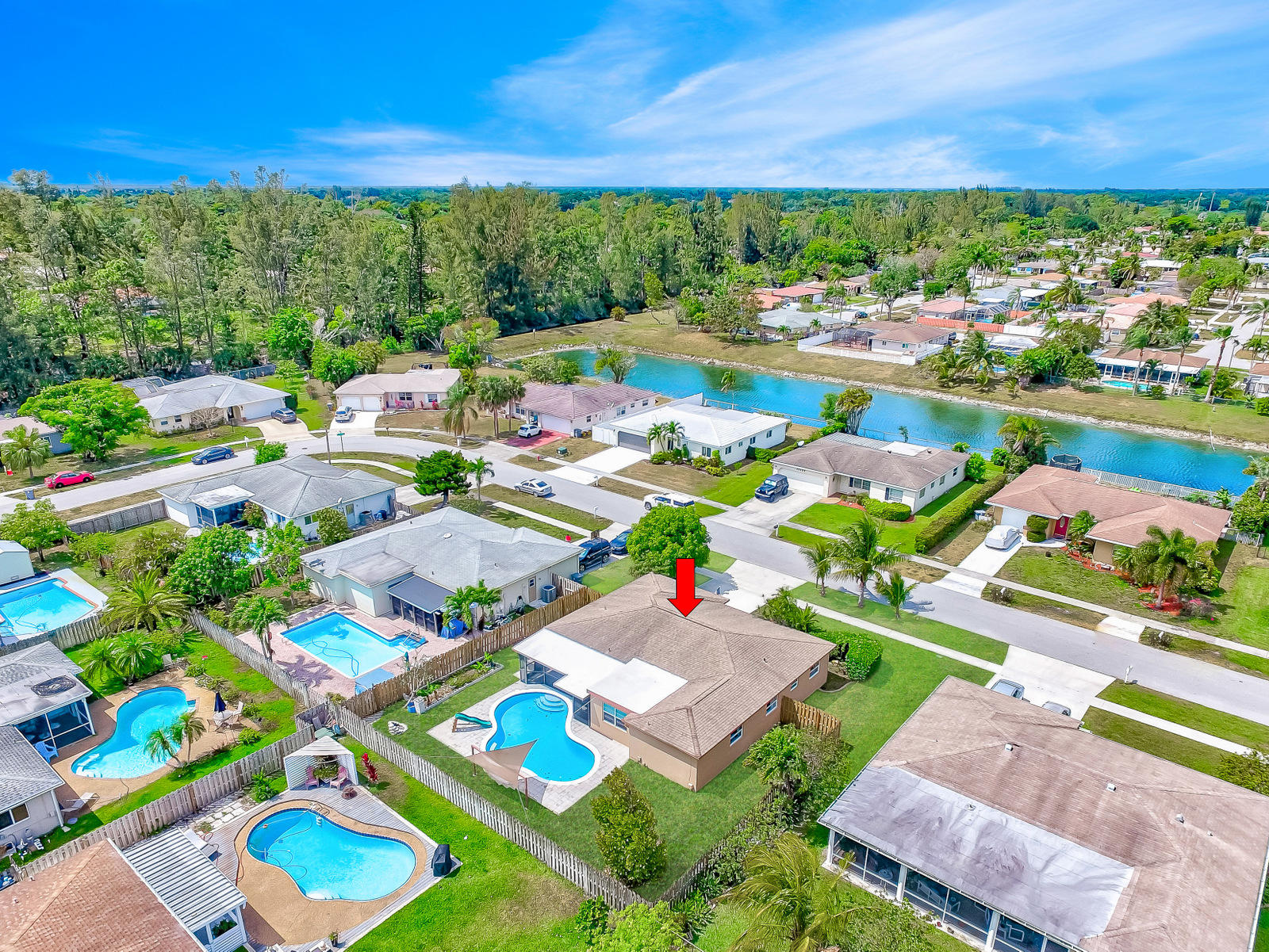 22491 Labrador Street Boca Raton, FL 33428 - Photo 1 of 74 Aerial