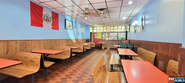 a room with furniture and window