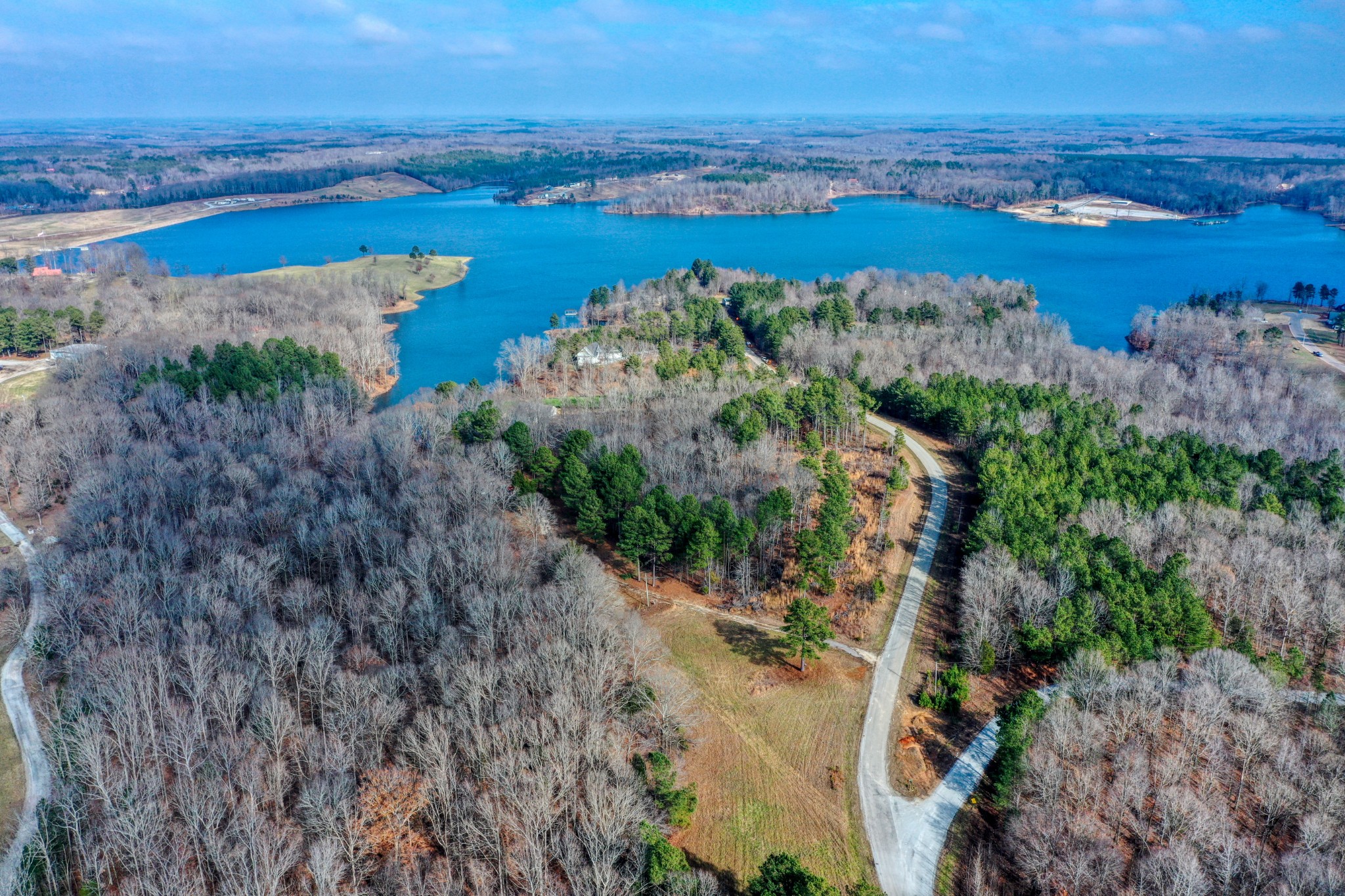 0 Reedy Creek Road Huntingdon, TN 38344 - Photo 14 of 16 an aerial view of ocean and residential houses with outdoor space